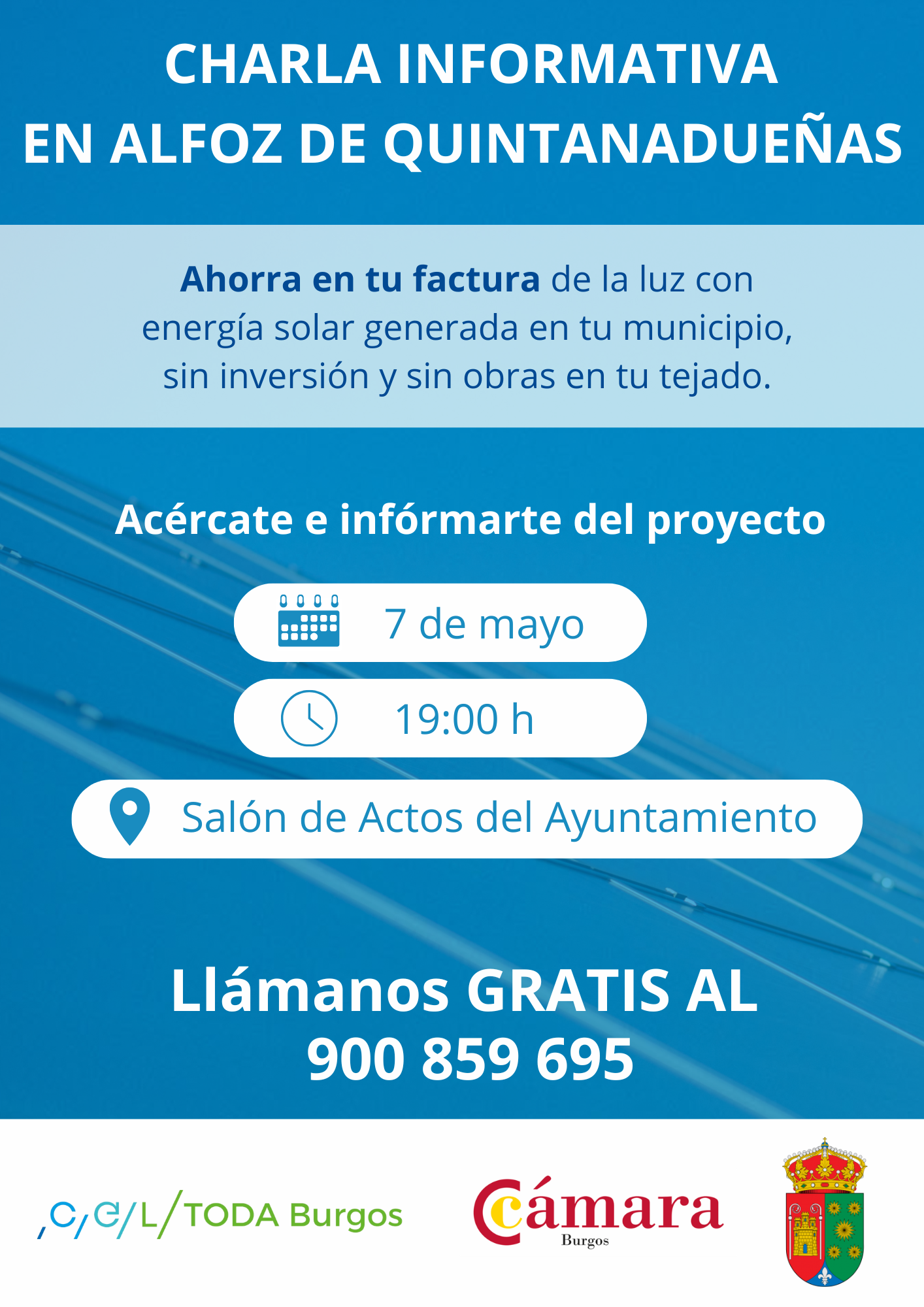 CEL TODABURGOS Reunión informativa el próximo 7 de mayo de 2026