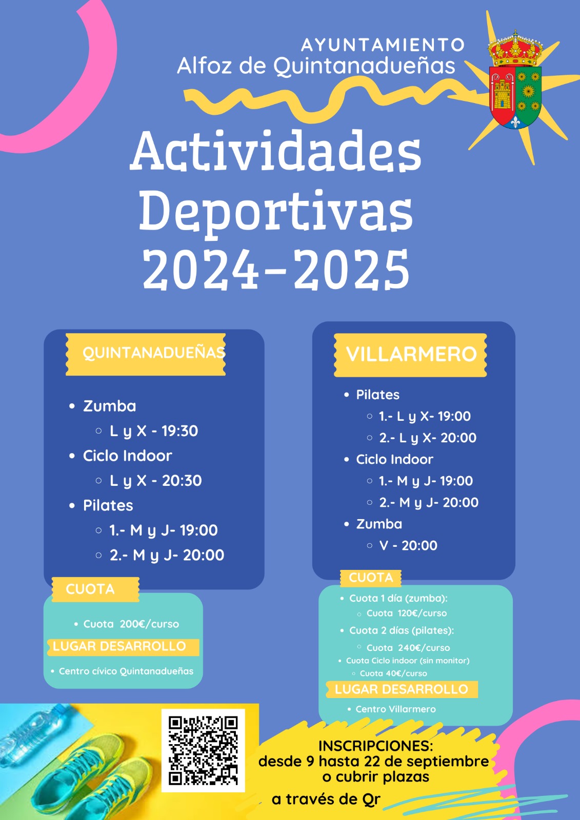 CURSOS DEPORTIVOS Y EXTRAESCOLARES 24 - 25