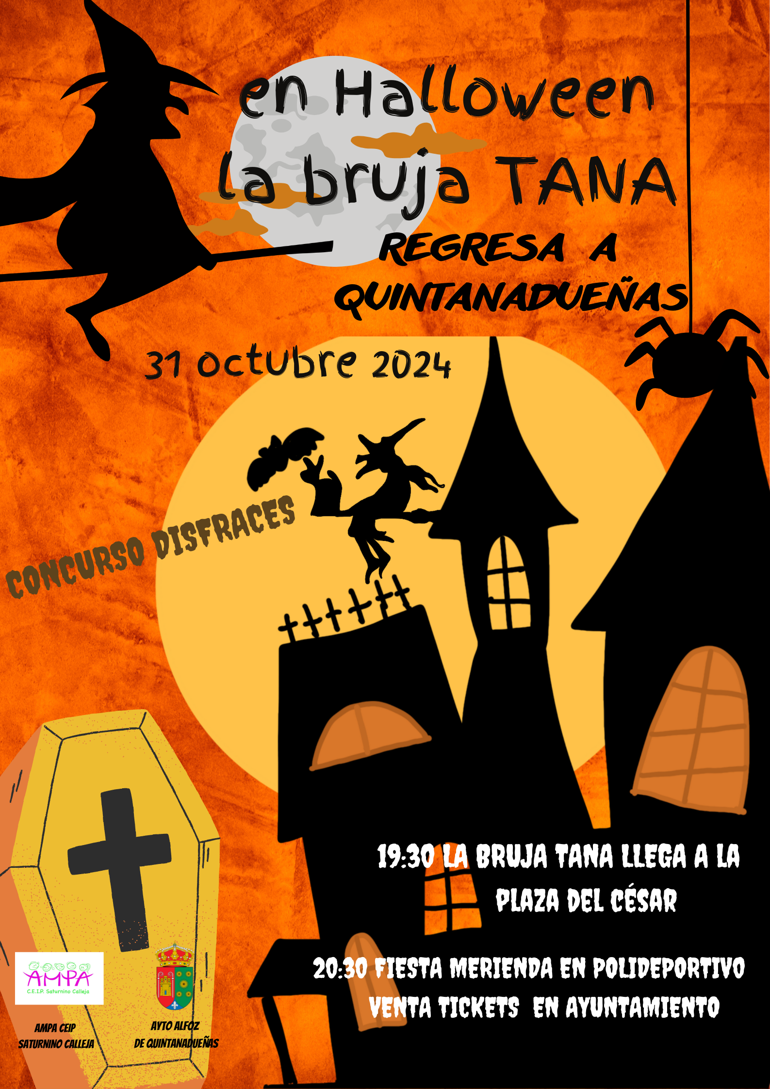 Cartel Halloween Ayuntamiento