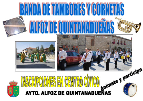 banda de tambores y cornetas